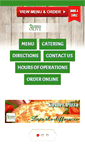 Mobile Screenshot of green-olive-pizza.com